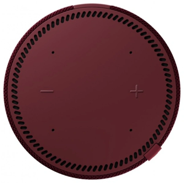 Акустическая система Яндекс.Станция Мини 2 с Алисой (Красный, с часами)